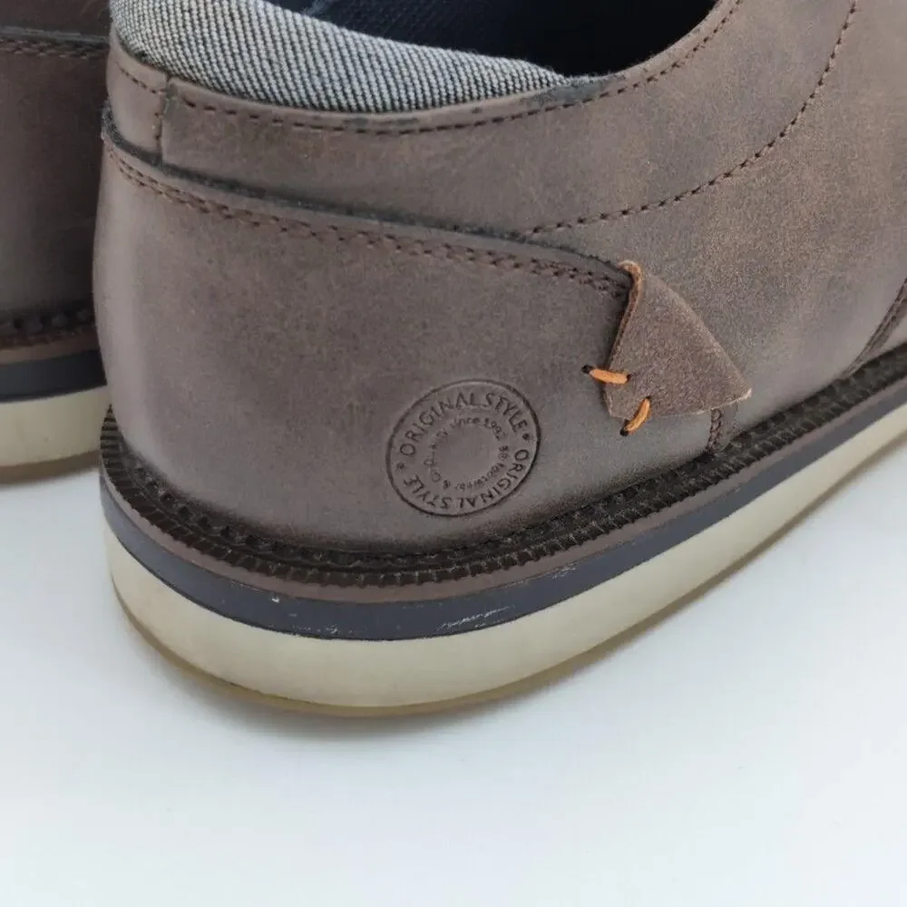 Bullboxer Shoes Mens Size 11 Brown B-52 Casual Synthetic Dress Sneakers Low Top